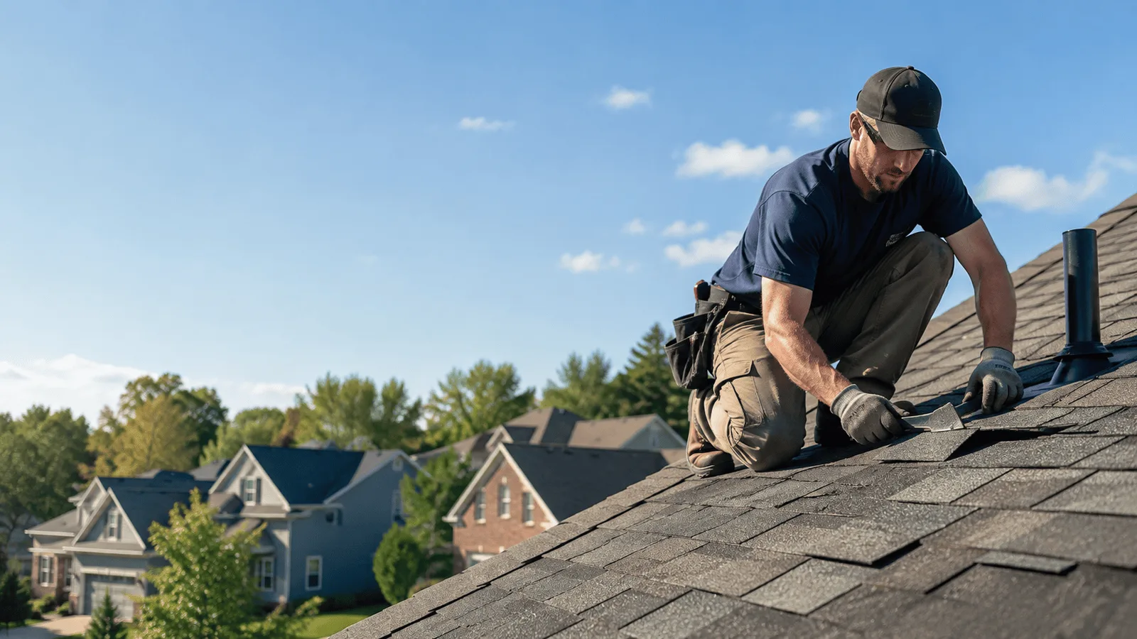 Roof Leak Repair in Industry, IL near me